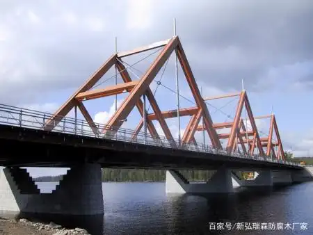 不同类型的木结构桥梁