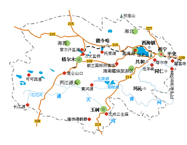敦煌旅游地图