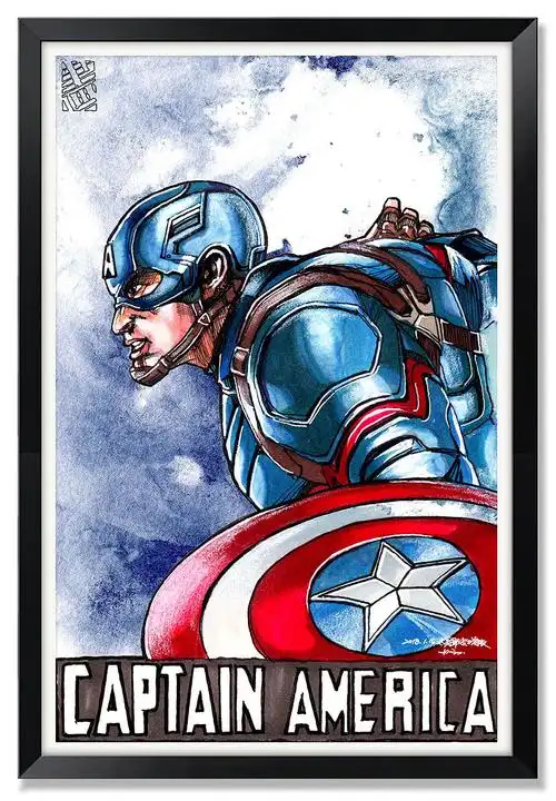 手绘电影海报临绘|纯艺术|绘画|画设计_临摹作品-站酷(zcool)