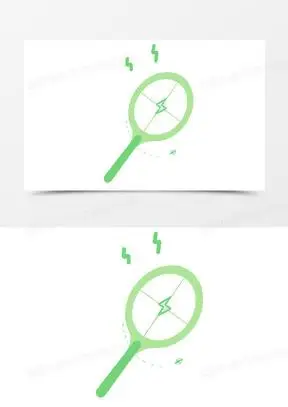 卡通手绘电蚊拍免抠元素