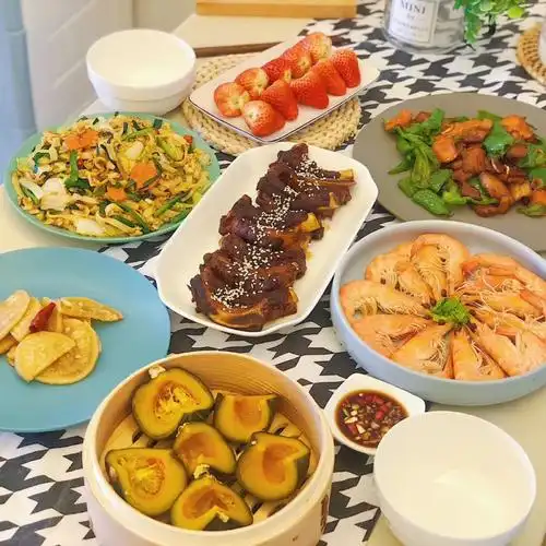 蒸南瓜-#家常菜  #美食日常  #家宴  #我的美食日记  #日常生活赖的