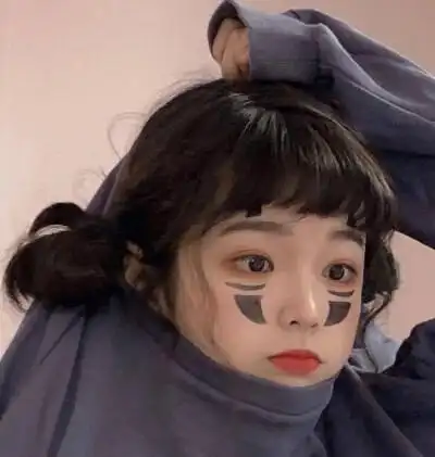 头像/闺蜜头像/潮流港风ins/朋友圈文案/半身部位/无水印/玩网女头