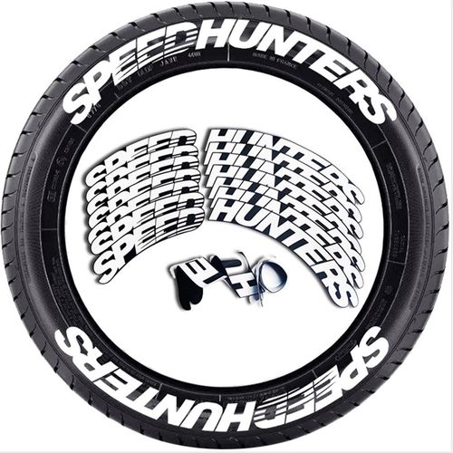 【新款连体】汽车轮胎字母贴3d立体英文字母轮胎贴纸轮胎个性改装