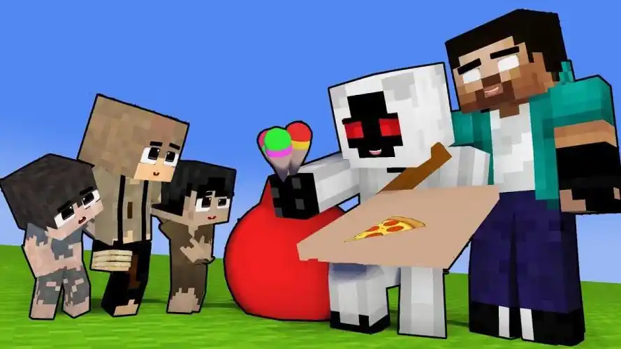 我的世界mc动画当实体303与怪物们变成伙伴