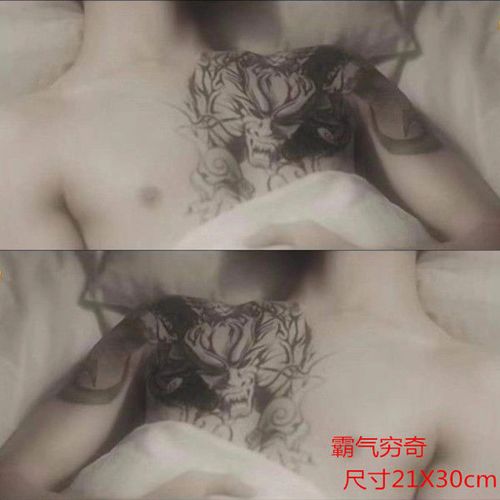 老九门防水纹身贴 张大佛爷张启山穷奇麒麟貔貅同款防汗盗墓笔记