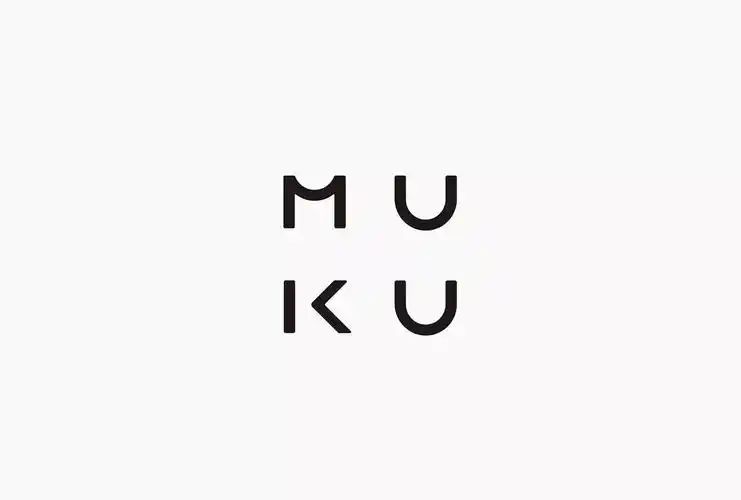 极简风格日本muku布丁品牌视觉设计