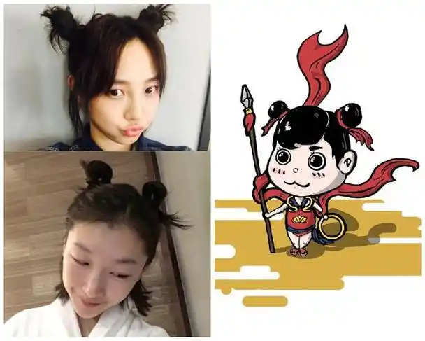 今夏最流行的"哪吒头",连天后王菲都在扎!最后一位亮了