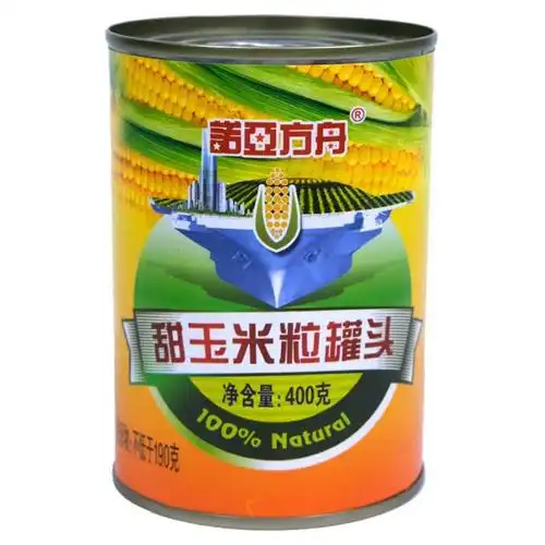 诺亚方舟即食甜玉米粒罐头400g香甜玉米粒小罐家用玉米烙钓鱼