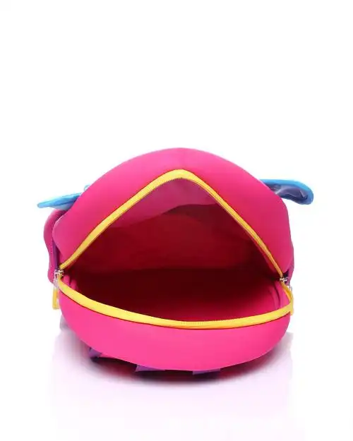 2015春季新款卡通可爱椭圆双肩儿童包3d立体蝴蝶防水透气幼儿书包