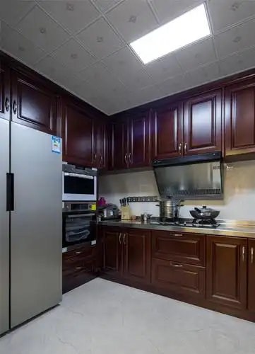 中式风格四房装修设计图_齐家网装修效果图