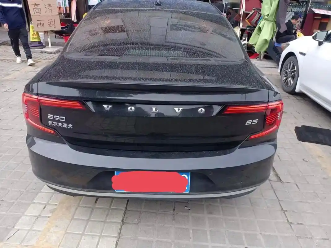 沃尔沃s90,360航空软包脚垫上车效果图#360航空软包脚 - 抖音