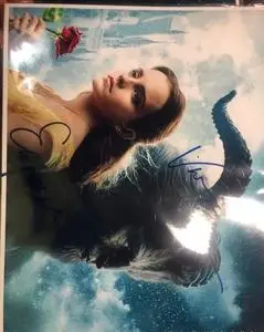 哈利波特赫敏艾玛沃特森女神亲笔签名照片带证书 艾玛沃特森的亲