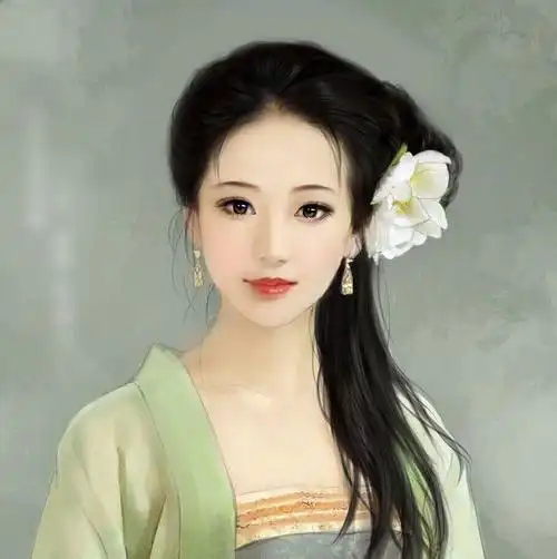 古风手绘美人