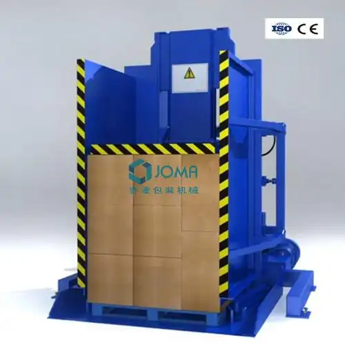 厂家供应自动托盘反转机 物流仓储栈板换托机 卡板翻转机乔麦定制