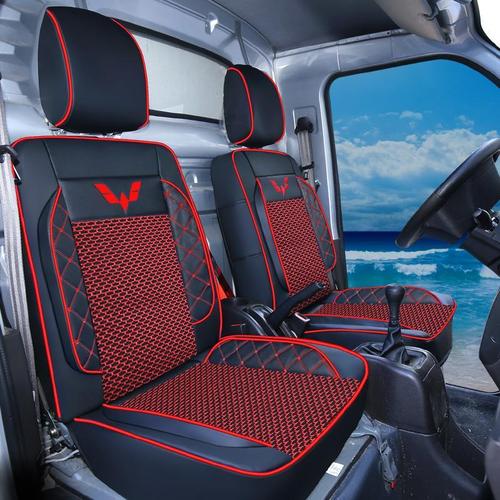 五菱荣光小卡冰丝座套五菱宏光征途之光新卡双排货车四季全包坐垫