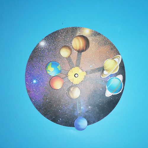 太阳系八大行星模型幼儿园科学区diy手工小制作材料包自制教具