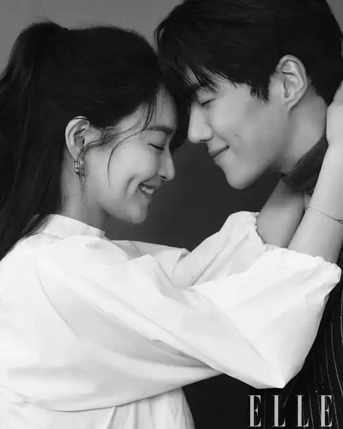 金宣虎申敏儿韩版elle