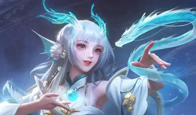 王者荣耀:西施fmvp皮肤游龙清影,大招释放时真的会变小龙女