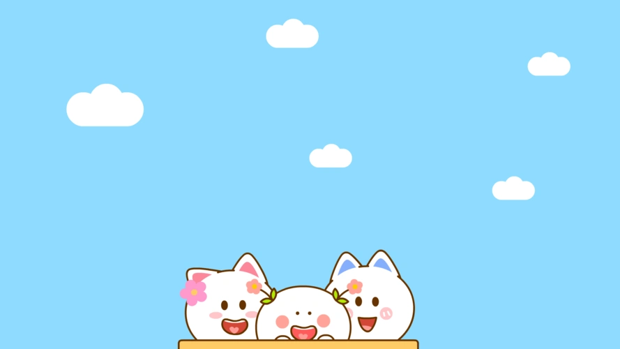 桃小仙 二花 动漫卡通 pc电脑桌面壁纸头像大合集