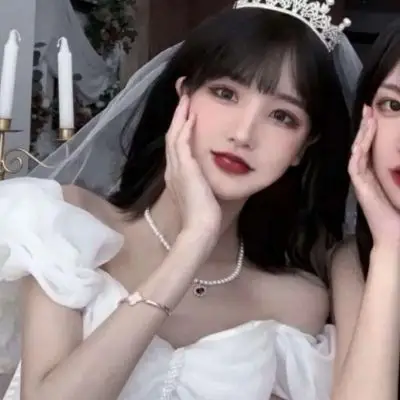 两人神仙闺蜜头像高清温柔到爆的神仙头像闺蜜女生图片