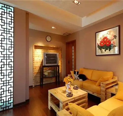 6平米小客厅装修效果图 简洁时尚小客厅设计欣赏