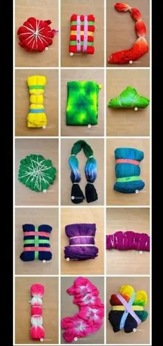 其它 扎染 写美篇扎染(古称扎缬,绞缬,夹缬和染缬)是中国民间传统而