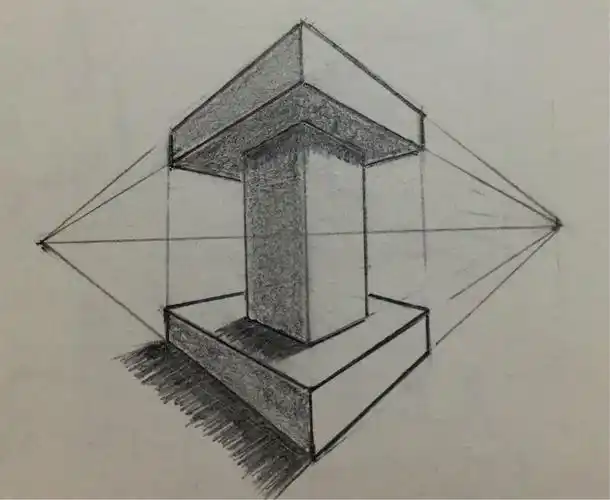 第二十四课 用两点透视画塔