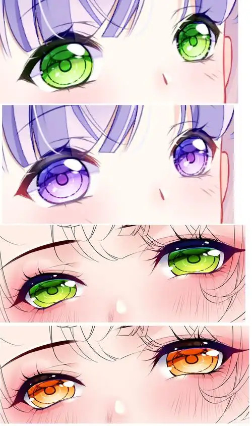 眼睛10 - 优动漫-动漫创作支援平台 | 优动漫paint绘画软件