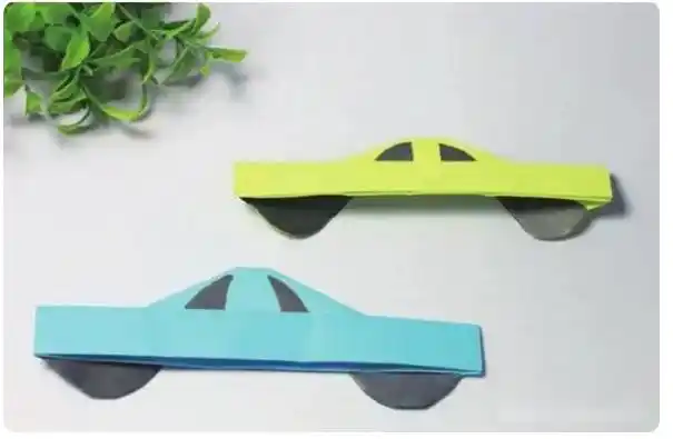 简单易学的手工折纸立体小汽车教程