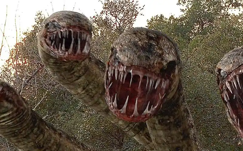 100米长的千年巨蟒,秒杀美国军队,开始为所欲为!