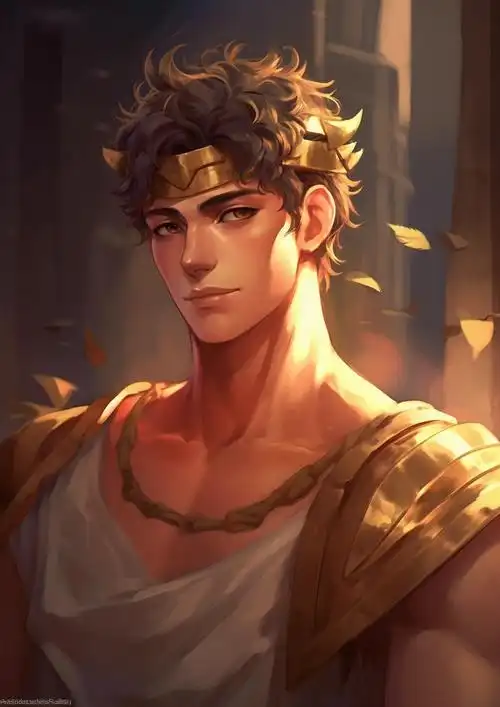 动漫帅哥 欧风 肌肉男 ai 板绘创作 请勿商用