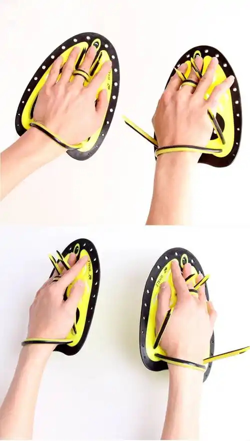 demanke游泳手蹼儿童鲸鱼划水掌游泳装备手蹼男女通用训练划水手掌