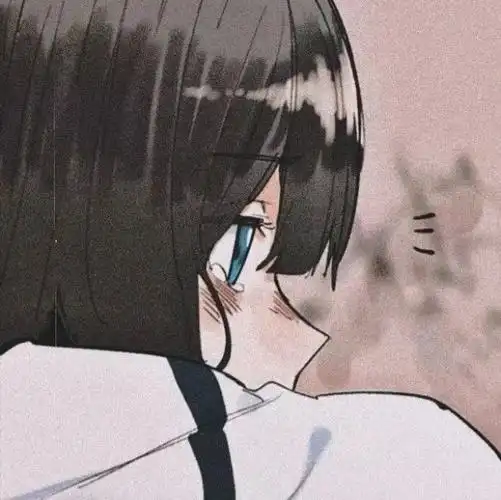 伤感动漫女生头像 关于我的故事还是听我的版本好一点|女生头像|动漫