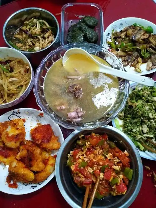 第一次做一大桌菜