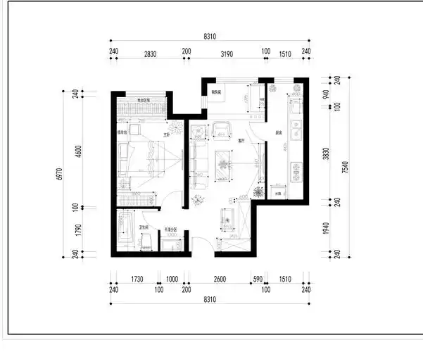 小户型装修时尚设计 从实例中学习收纳技巧