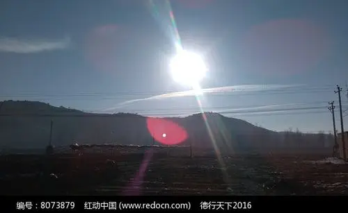 太阳光图片