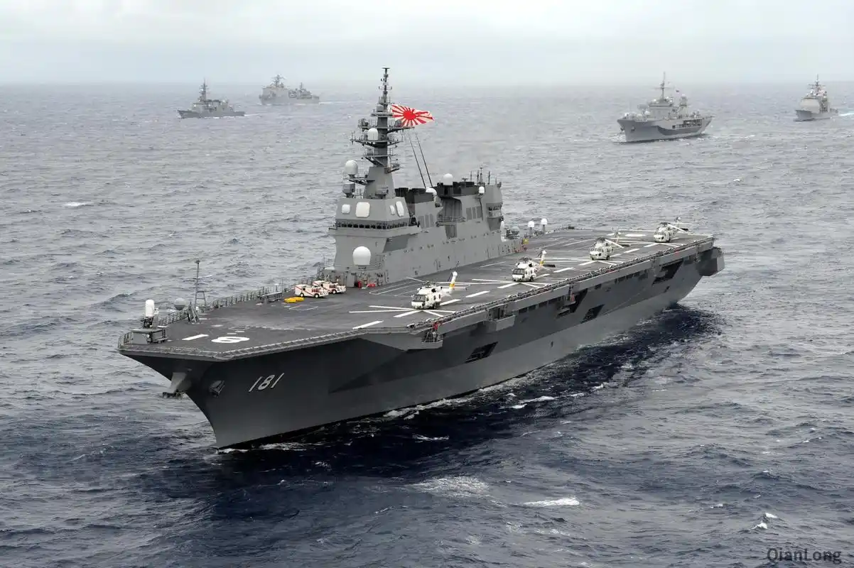 借尸还魂二战日本海军侵华罪魁变身亚洲最大直升机航母5