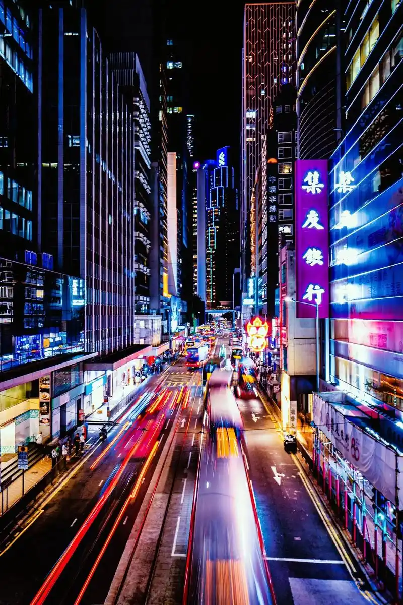 香港citywalk|夜晚的香港街道
