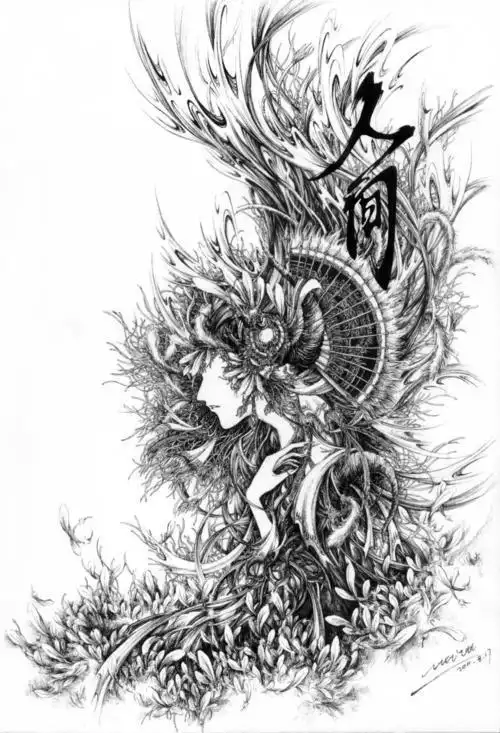 较难的4k纸简笔画