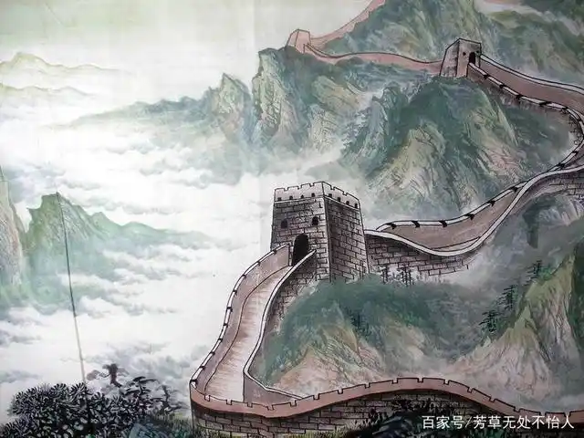 赞《长城》画作