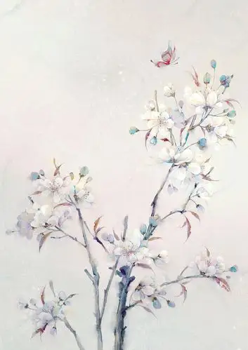 (古风花卉)绘师:谷瑞恩