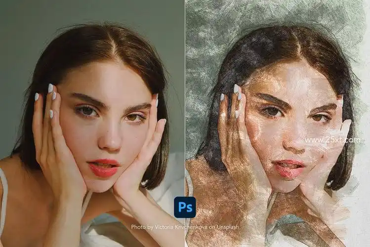 psd图层样式模板vip专享photoshop动作图层样式液态水滴叠加失真效果