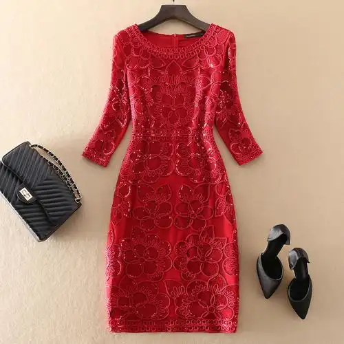 妈妈礼服婚宴高贵岳母_婚礼妈妈礼服喜婆婆岳母结婚宴庆装高贵端庄