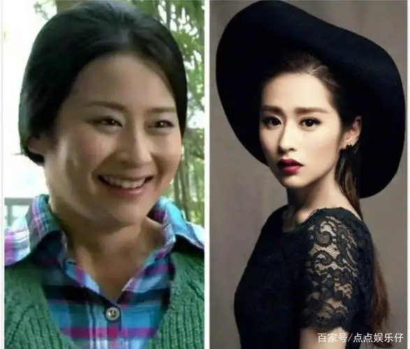 颖儿前后对比图