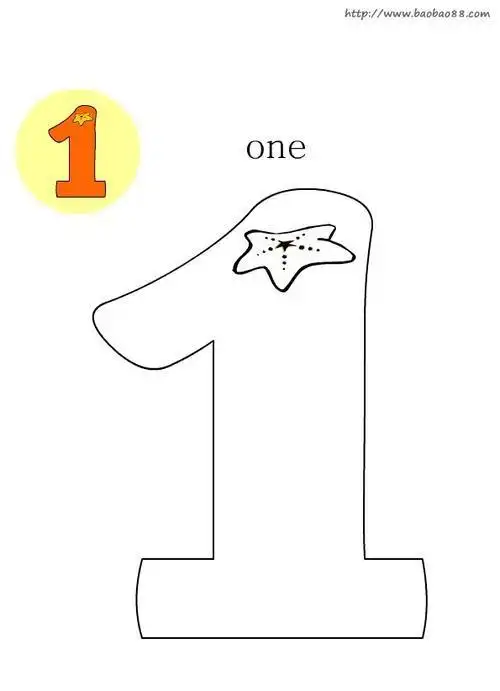 一到十简笔画图片大全第1页用数字123456789,画出一个动物园儿童简笔