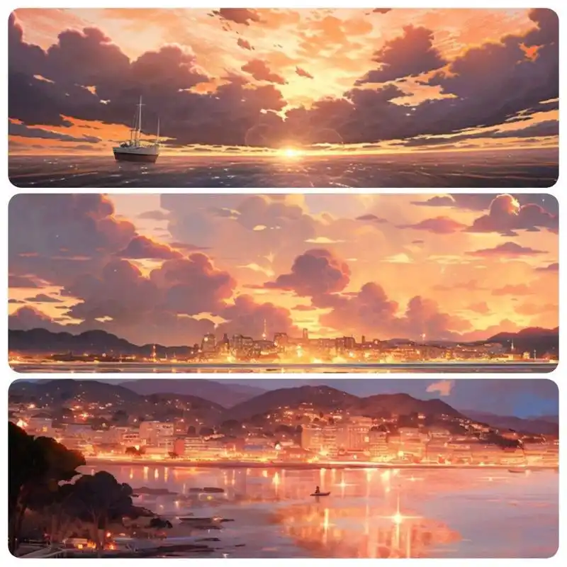 晚霞-飞车三宫图 qq飞车手游三宫图分享