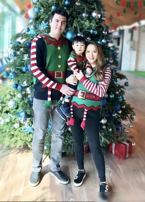 41岁官恩娜与法籍老公庆祝"木婚",重温结婚5年来的风雨历程