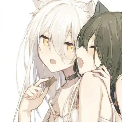 头像闺蜜情侣唯美动漫女