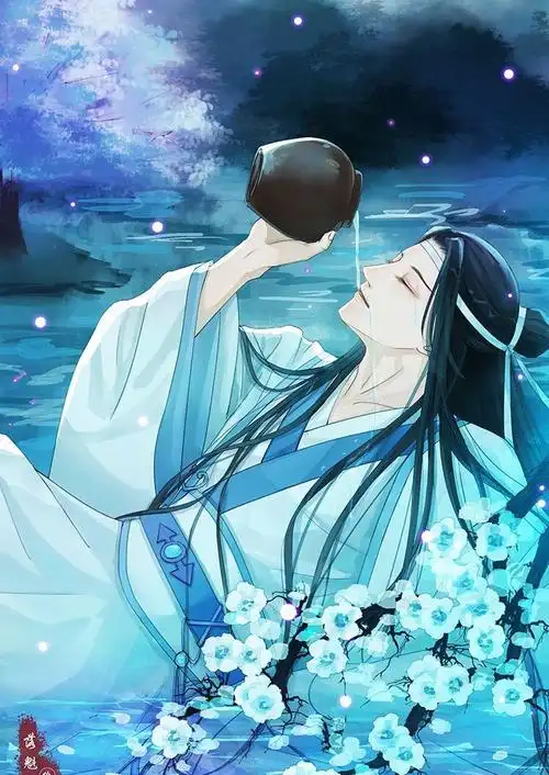 古风动漫绘画风姿奇秀的古风美男