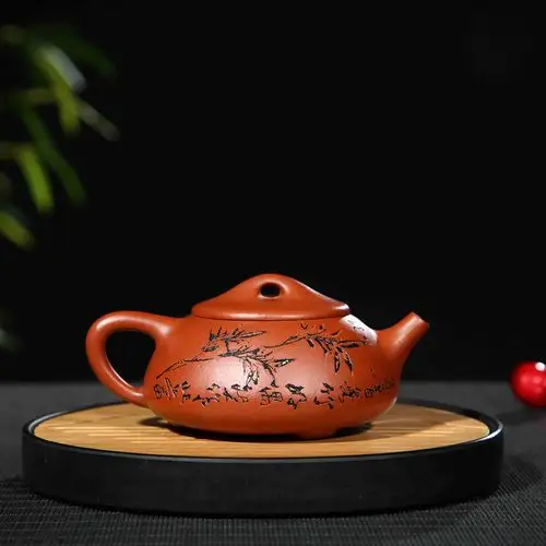 宜兴原矿朱泥景州石瓢壶刘思佳